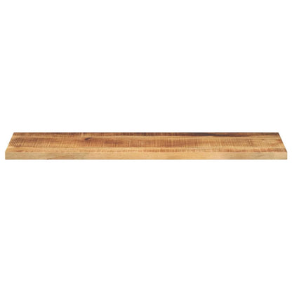 Piano per Tavolo 120x20x2,5 cm Rettangolare Legno Mango Grezzo