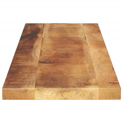 Piano per Tavolo 120x20x2,5 cm Rettangolare Legno Mango Grezzo