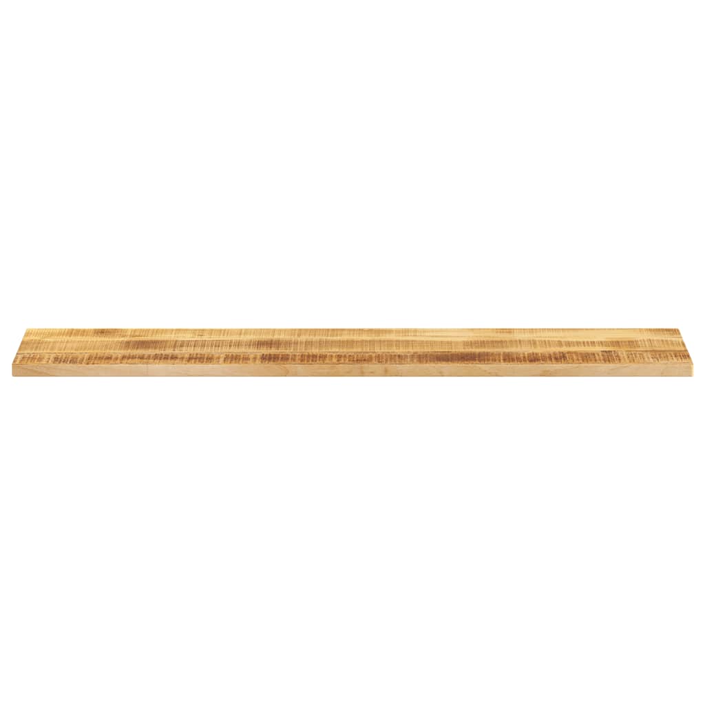 Piano per Tavolo 140x30x2,5cm Rettangolare Legno Mango Grezzo