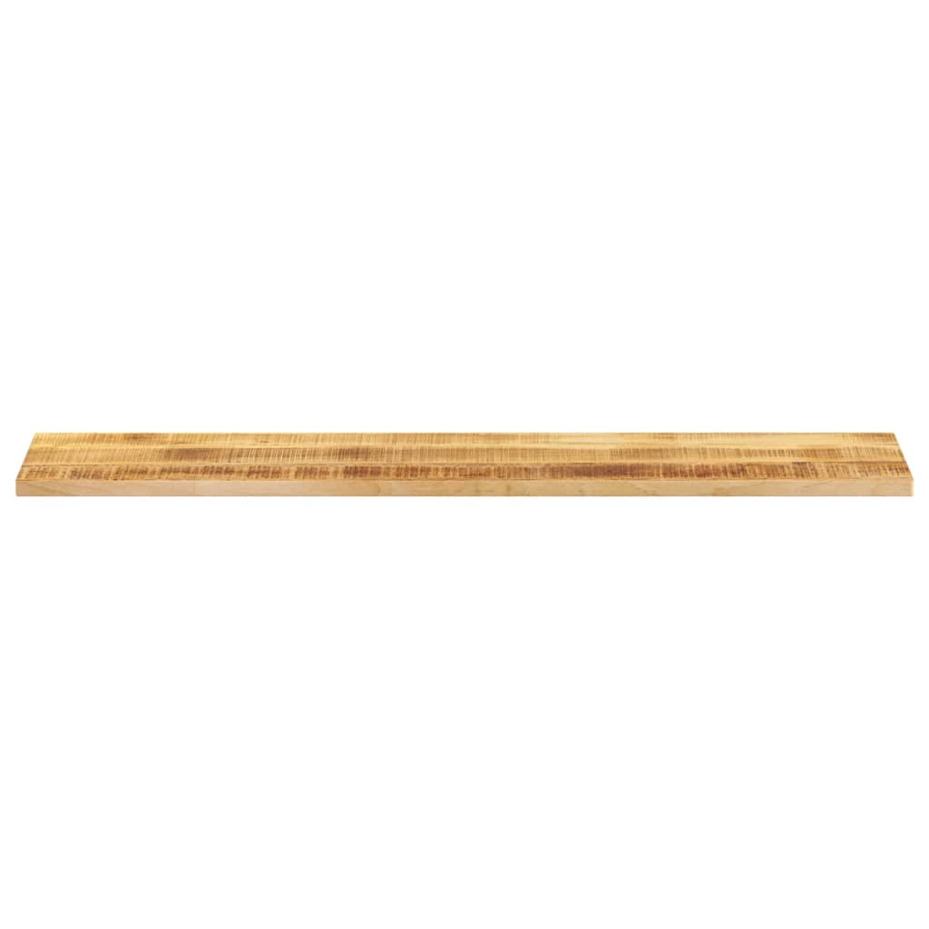 Piano per Tavolo 180x30x2,5cm Rettangolare Legno Mango Grezzo