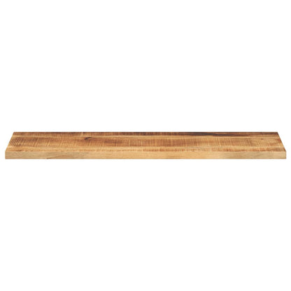 Piano per Tavolo 120x40x2,5 cm Rettangolare Legno Mango Grezzo