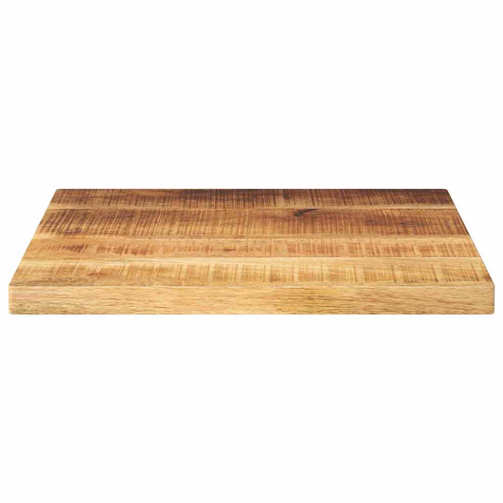 Piano per Tavolo 50x50x2,5 cm Quadrato Legno di Mango Grezzo