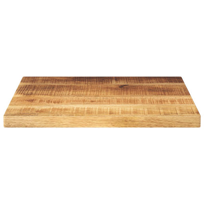 Piano per Tavolo 60x60x1,5 cm Quadrato Legno di Mango Grezzo