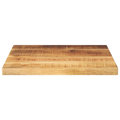 Piano per Tavolo 60x60x2,5 cm Quadrato Legno di Mango Grezzo