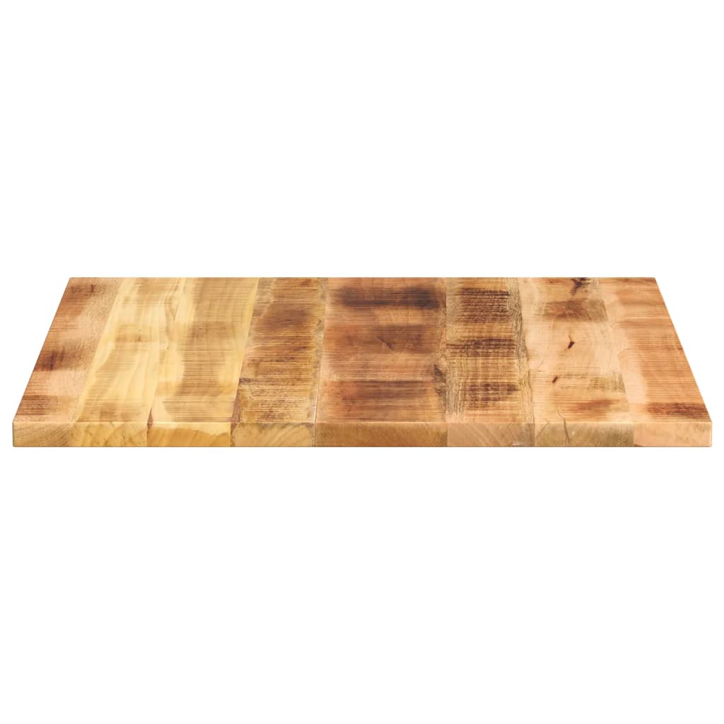 Piano per Tavolo 70x70x1,5 cm Quadrato Legno di Mango Grezzo