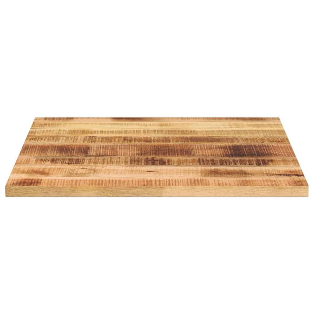 Piano per Tavolo 80x80x1,5 cm Quadrato Legno di Mango Grezzo