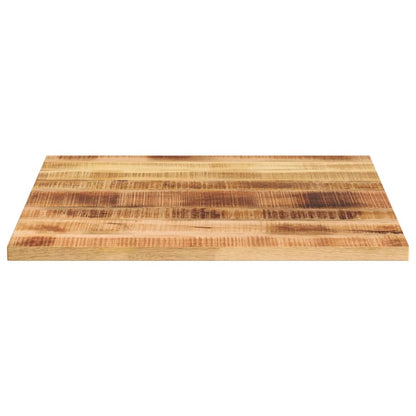 Piano per Tavolo 80x80x1,5 cm Quadrato Legno di Mango Grezzo