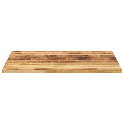 Piano per Tavolo 110x80x2,5 cm Rettangolare Legno Mango Grezzo