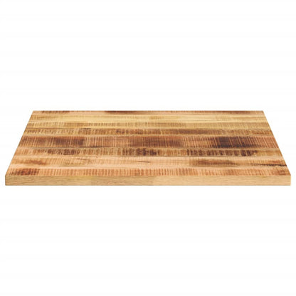 Piano per Tavolo 90x90x2,5 cm Quadrato Legno di Mango Grezzo