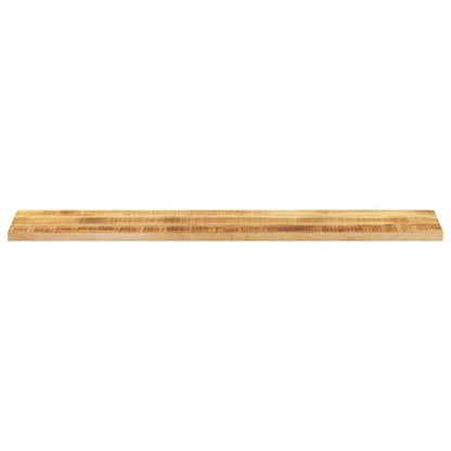 Piano per Tavolo 140x20x3,8 cm Rettangolare Legno Mango Grezzo