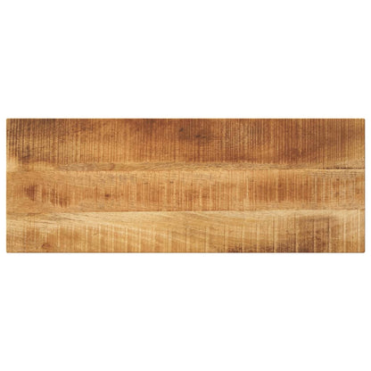 Piano per Tavolo 90x30x3,8 cm Rettangolare Legno Mango Grezzo