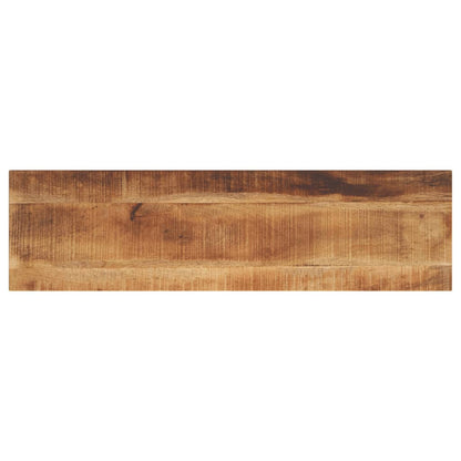 Piano per Tavolo 110x30x3,8 cm Rettangolare Legno Mango Grezzo