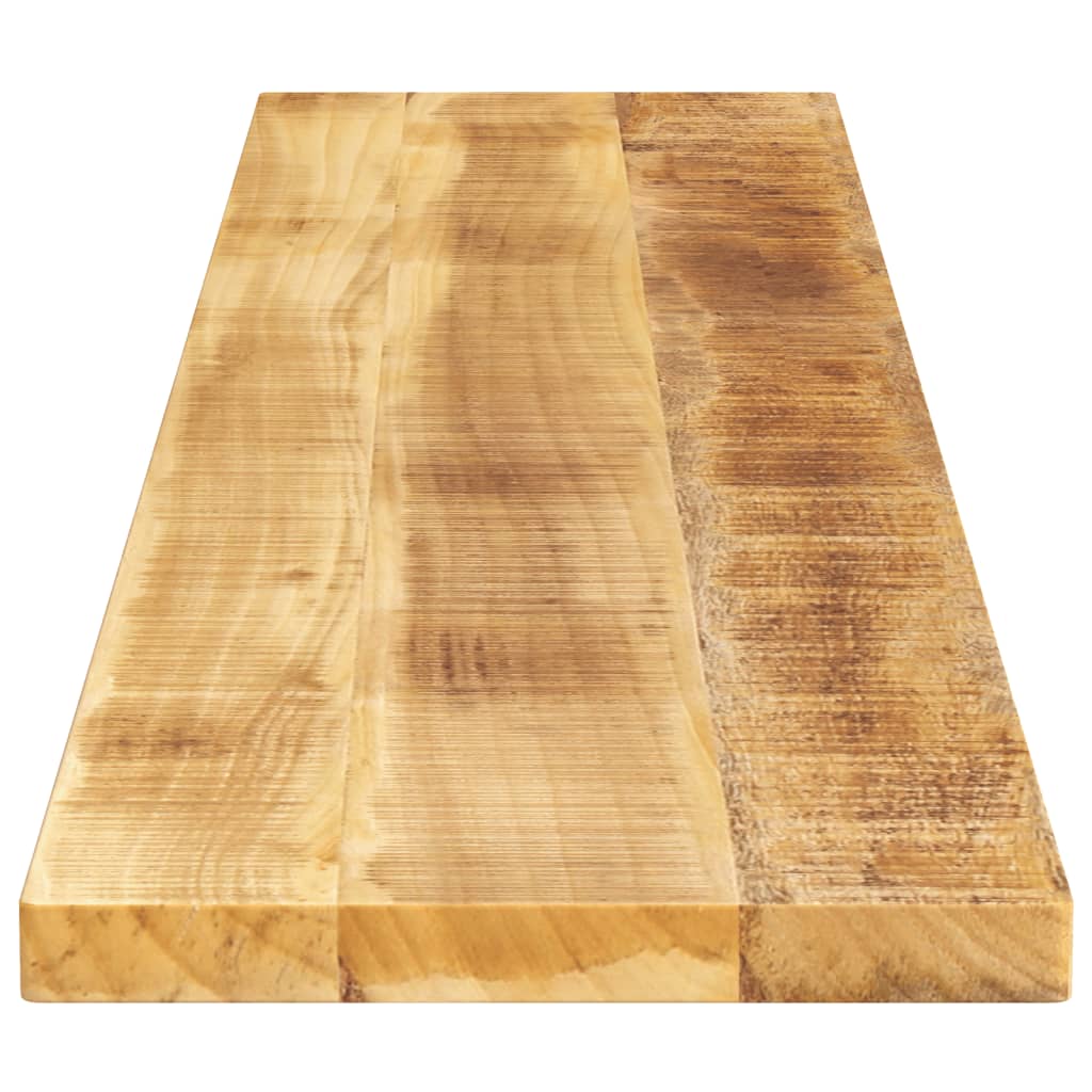 Piano per Tavolo 180x30x3,8 cm Rettangolare Legno Mango Grezzo