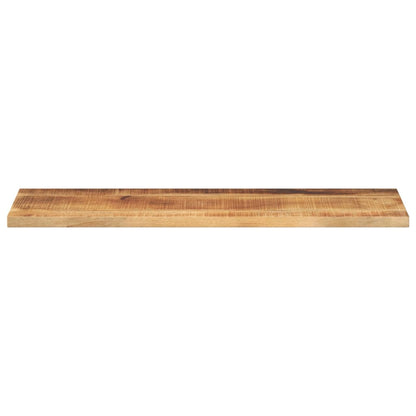 Piano per Tavolo 120x40x3,8 cm Rettangolare Legno Mango Grezzo
