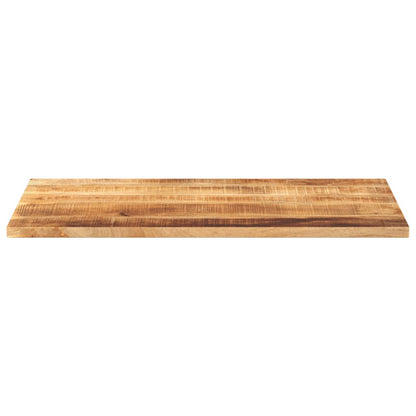Piano per Tavolo 120x50x3,8 cm Rettangolare Legno Mango Grezzo