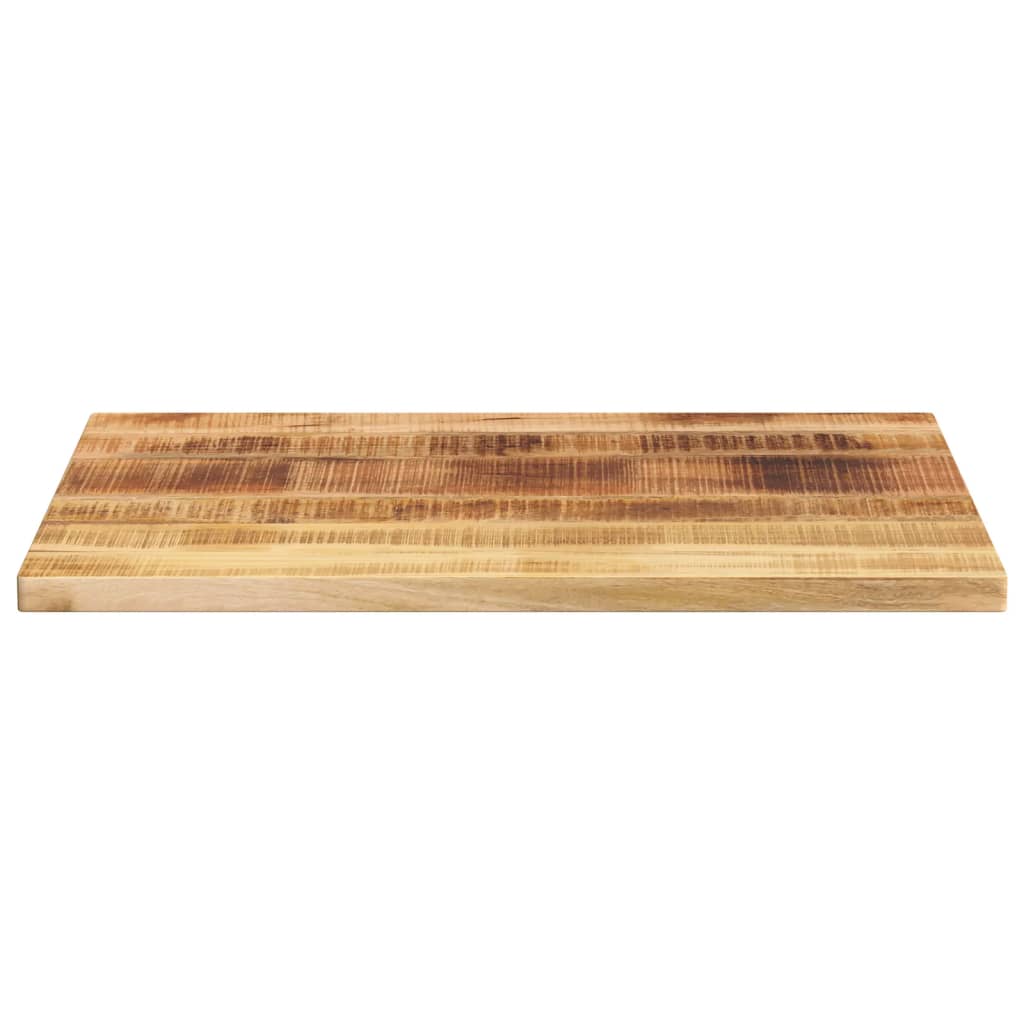 Piano per Tavolo 80x60x3,8 cm Rettangolare Legno Mango Grezzo