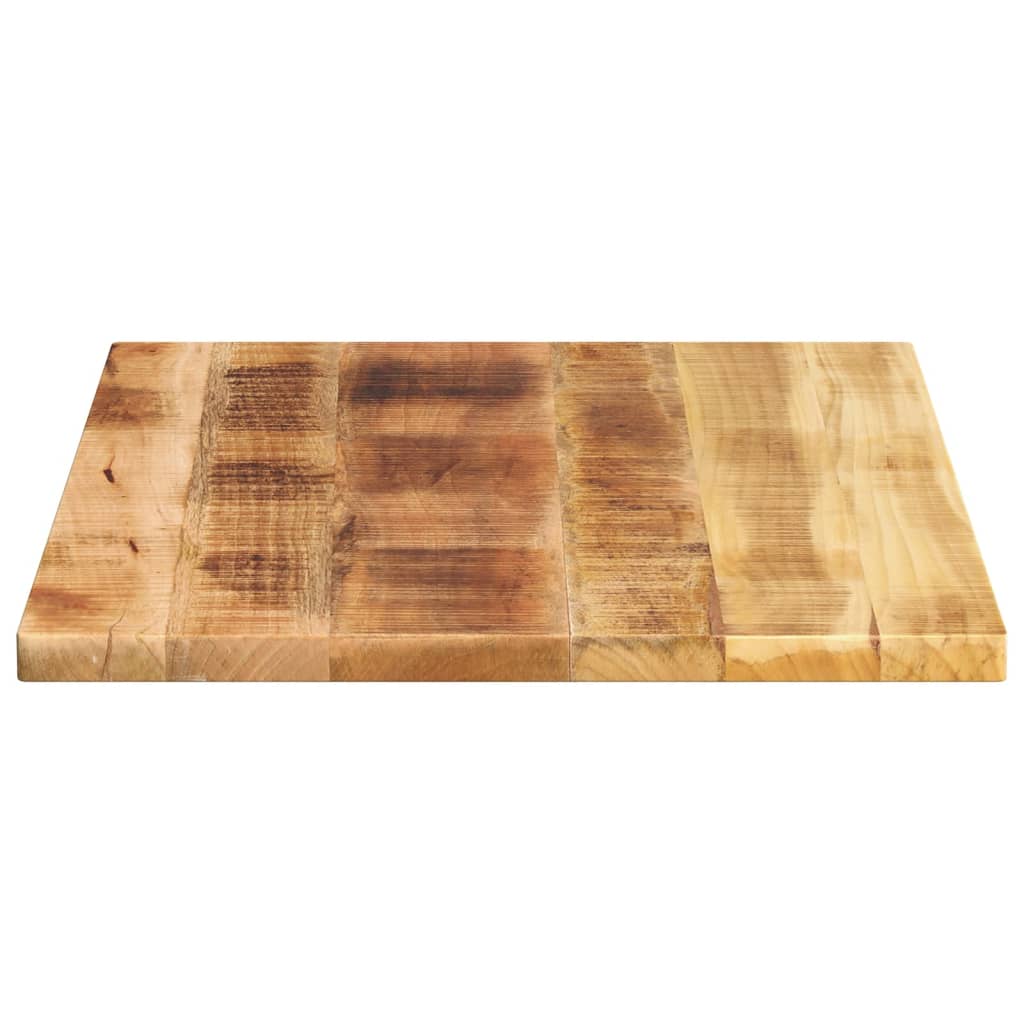 Piano per Tavolo 80x60x3,8 cm Rettangolare Legno Mango Grezzo