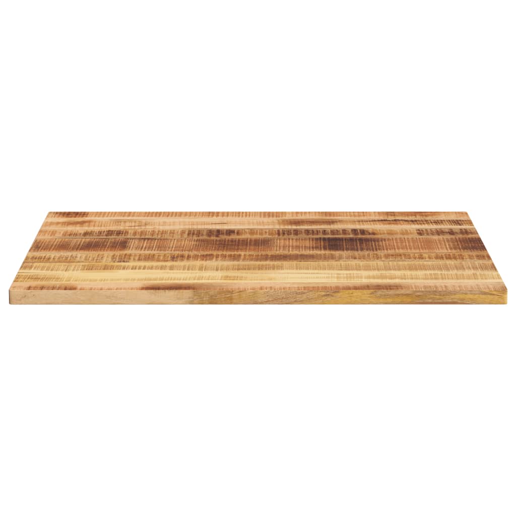 Piano per Tavolo 90x80x3,8 cm Rettangolare Legno Mango Grezzo