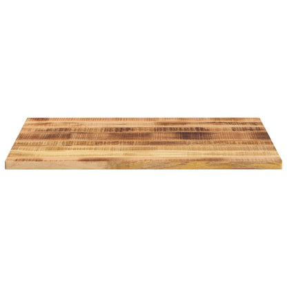 Piano per Tavolo 90x80x3,8 cm Rettangolare Legno Mango Grezzo
