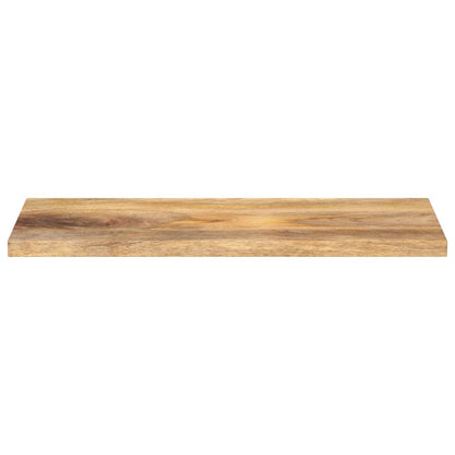 Piano per Tavolo 80x20x2,5cm Rettangolare Legno Massello Mango