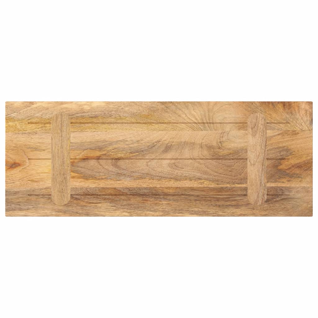 Piano per Tavolo 70x40x2,5 cm Rettangolare Legno Massello Mango