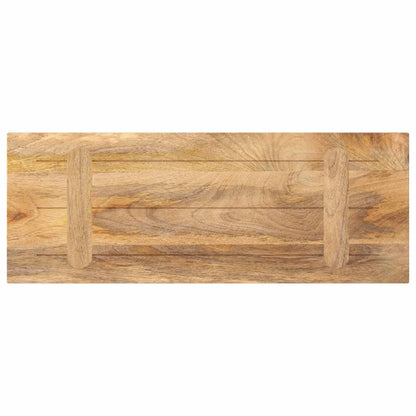 Piano per Tavolo 70x40x2,5 cm Rettangolare Legno Massello Mango