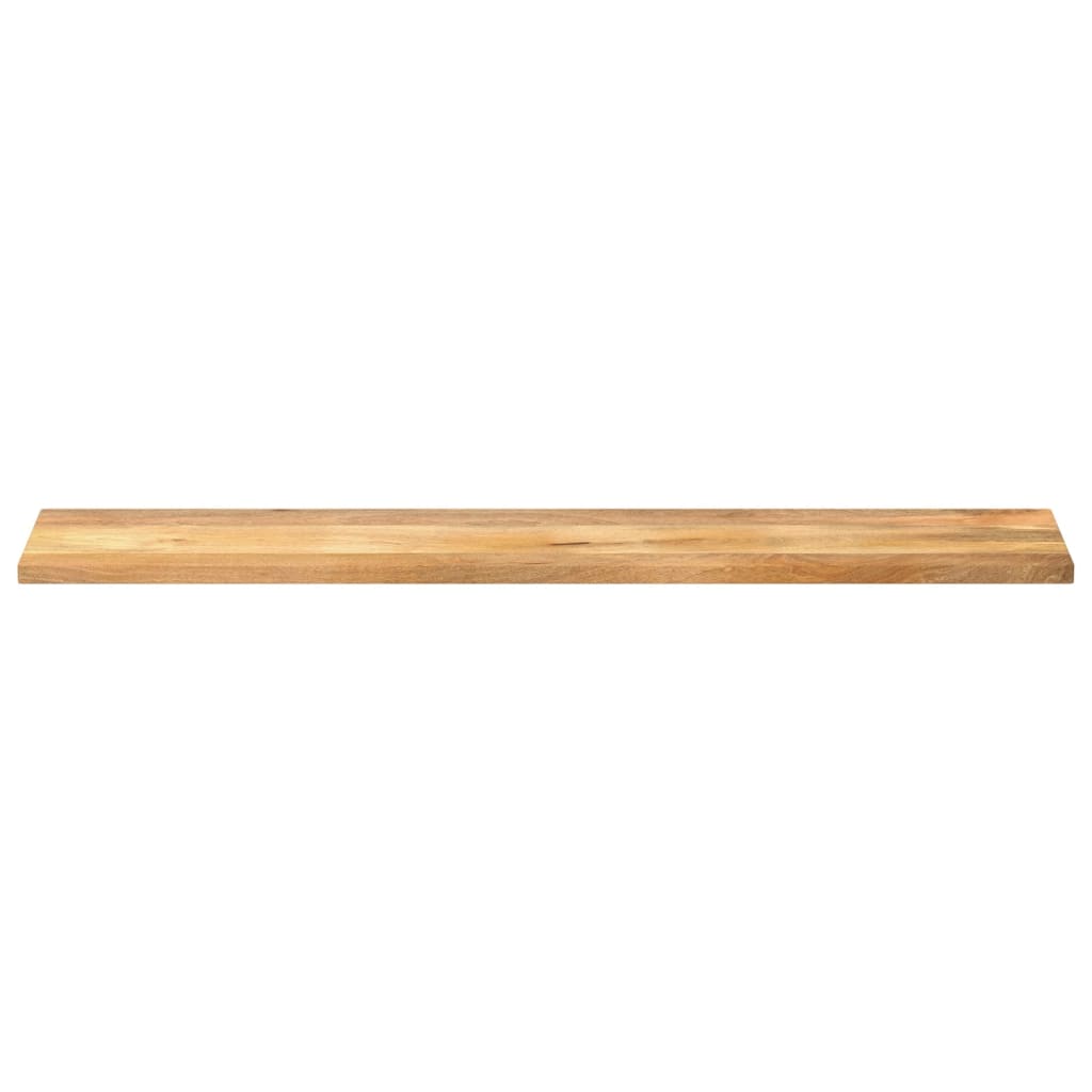Piano per Tavolo 140x40x2,5cm Rettangolare Legno Massello Mango