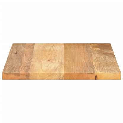 Piano per Tavolo 60x50x2,5 cm Rettangolare Legno Massello Mango