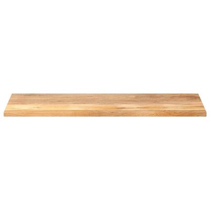 Piano per Tavolo 140x60x2,5cm Rettangolare Legno Massello Mango