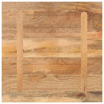 Piano per Tavolo 90x90x2,5 cm Quadrato Legno Massello di Pino