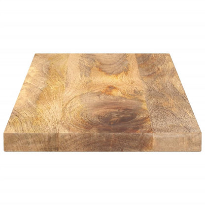 Piano per Tavolo 80x20x3,8 cm Rettangolare Legno Massello Mango