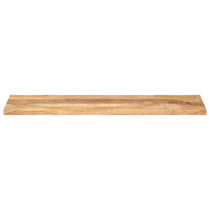 Piano per Tavolo 110x20x3,8cm Rettangolare Legno Massello Mango
