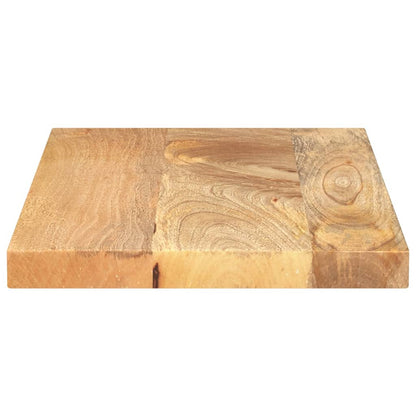 Piano per Tavolo 60x30x3,8 cm Rettangolare Legno Massello Mango