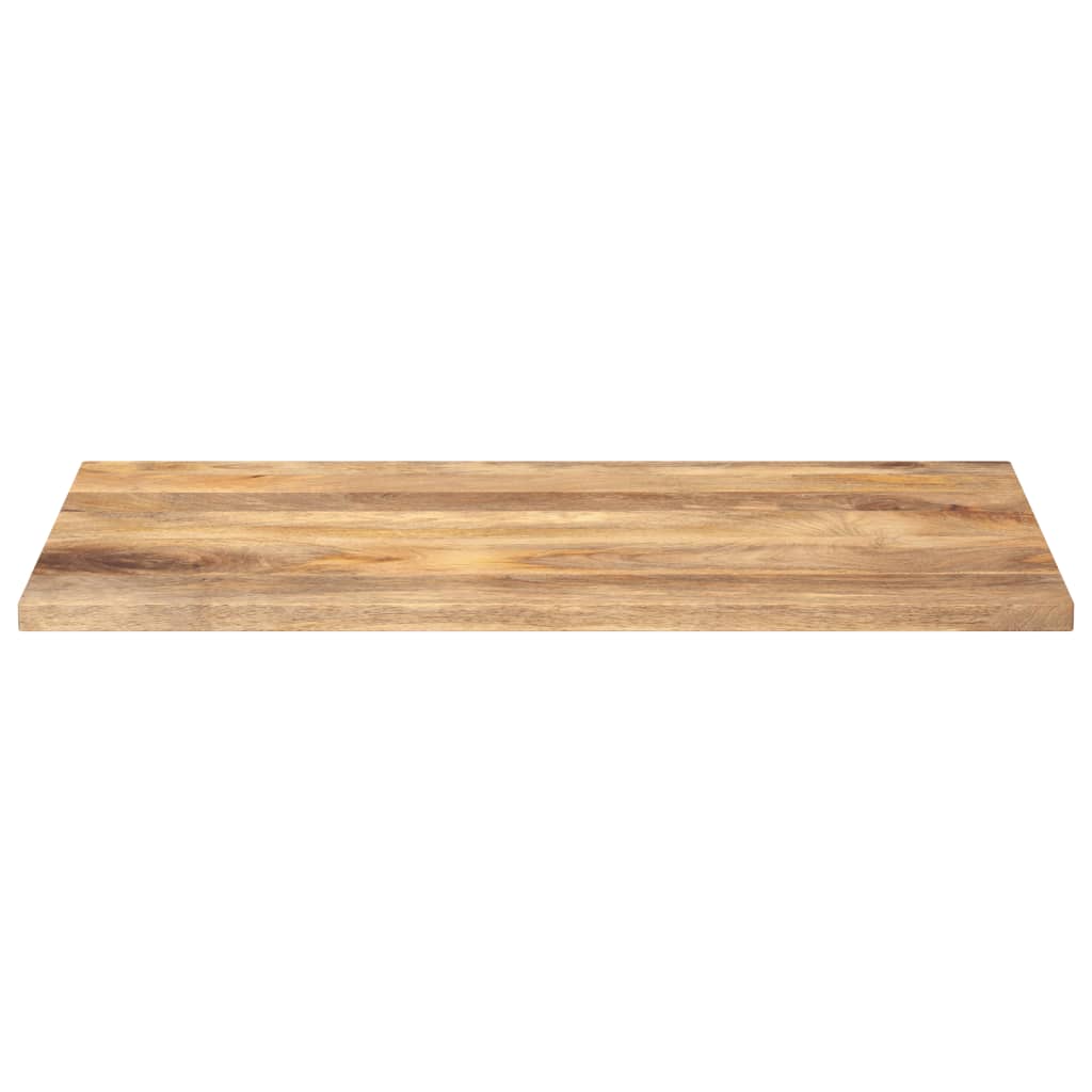 Piano per Tavolo 110x60x3,8cm Rettangolare Legno Massello Mango
