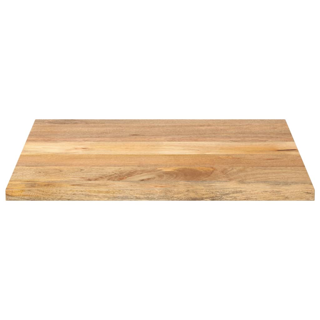 Piano per Tavolo 90x90x3,8 cm Quadrato Legno Massello di Mango
