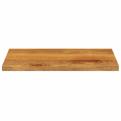 Piano per Tavolo 40x20x2,5cm Rettangolare Legno Massello Mango