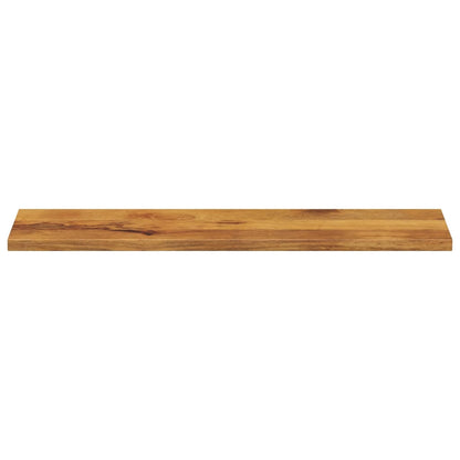 Piano per Tavolo 120x20x2,5 Rettangolare Legno Massello Mango