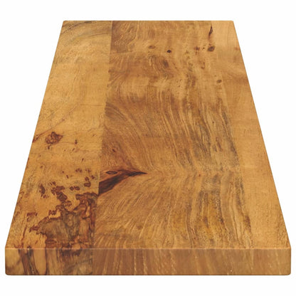 Piano per Tavolo 140x20x2,5c Rettangolare Legno Massello Mango