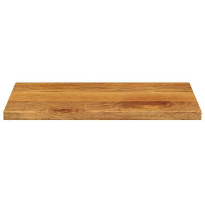 Piano per Tavolo 50x30x2,5 cm Rettangolare Legno Massello Mango