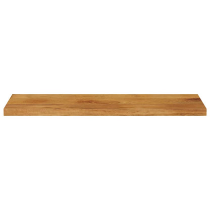 Piano per Tavolo 80x30x2,5 cm Rettangolare Legno Massello Mango