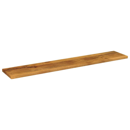 Piano per Tavolo 180x30x2,5cm Rettangolare Legno Massello Mango