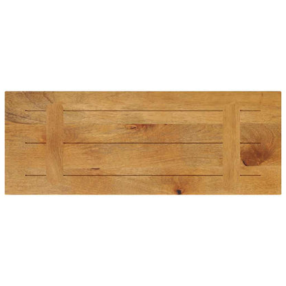 Piano per Tavolo 70x40x2,5 cm Rettangolare Legno Massello Mango