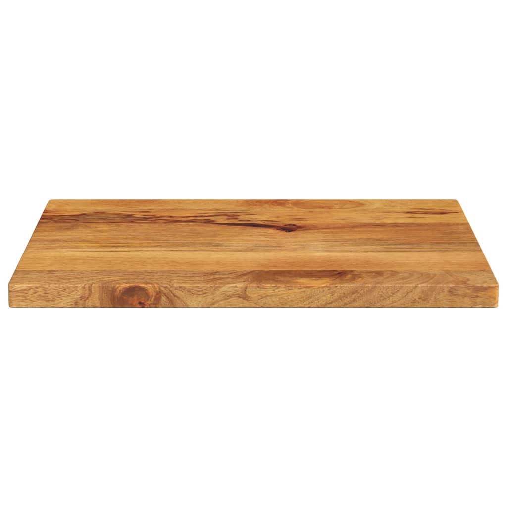 Piano per Tavolo 60x50x2,5 cm Rettangolare Legno Massello Mango