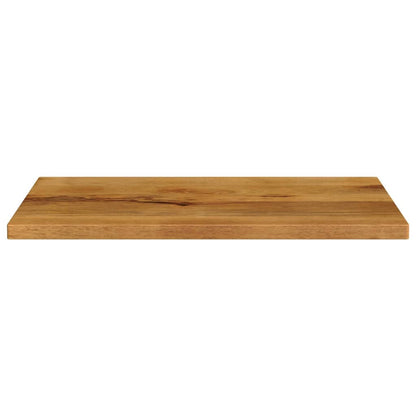 Piano per Tavolo 80x50x2,5 cm Rettangolare Legno Massello Mango