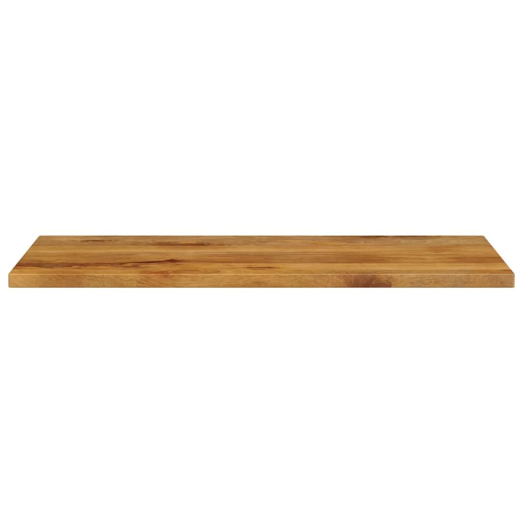 Piano per Tavolo 110x50x2,5cm Rettangolare Legno Massello Mango