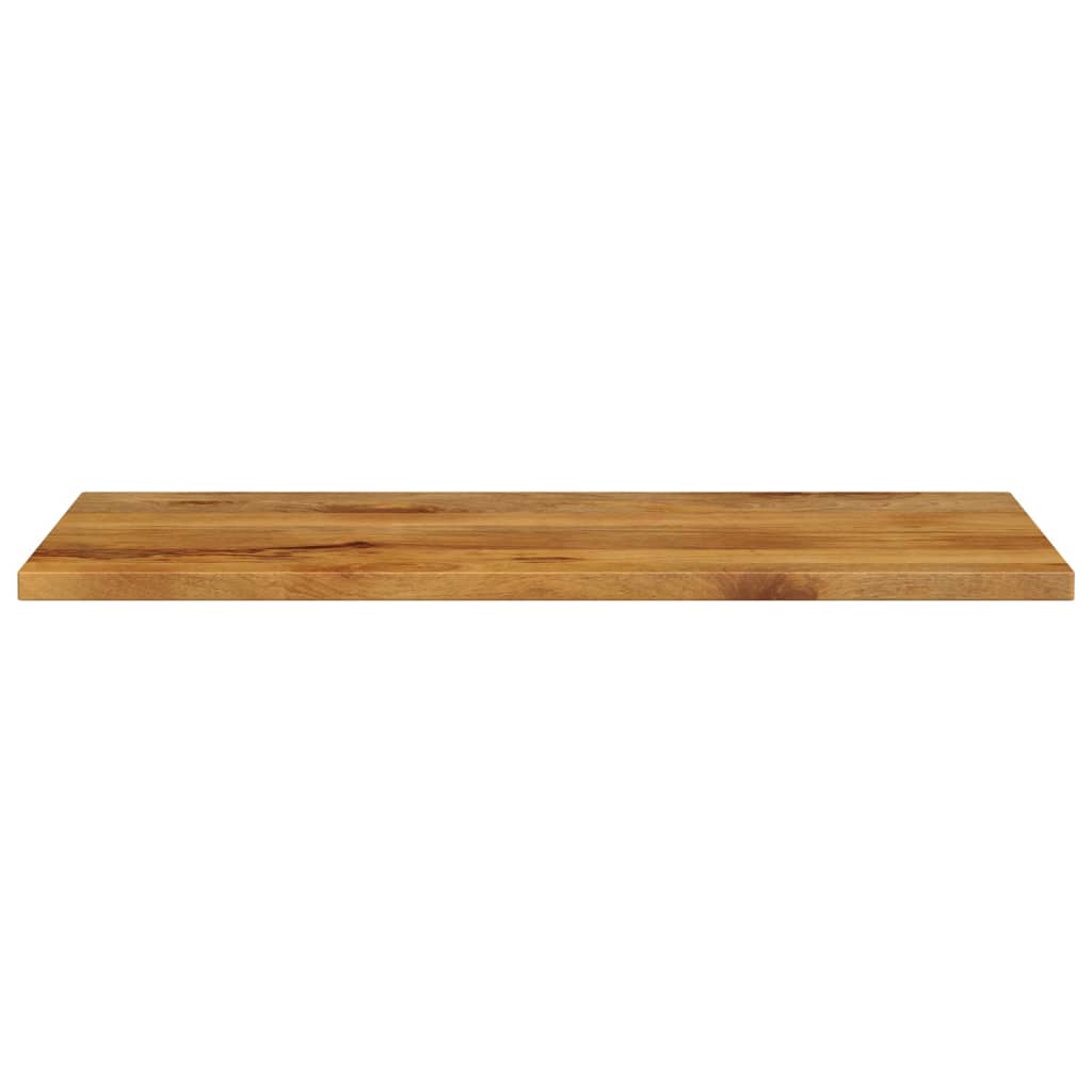 Piano per Tavolo 120x50x2,5cm Rettangolare Legno Massello Mango