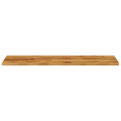 Piano per Tavolo 140x50x2,5cm Rettangolare Legno Massello Mango