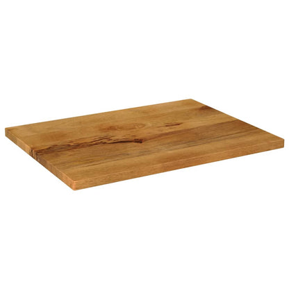 Piano per Tavolo 70x60x2,5 cm Rettangolare Legno Massello Mango