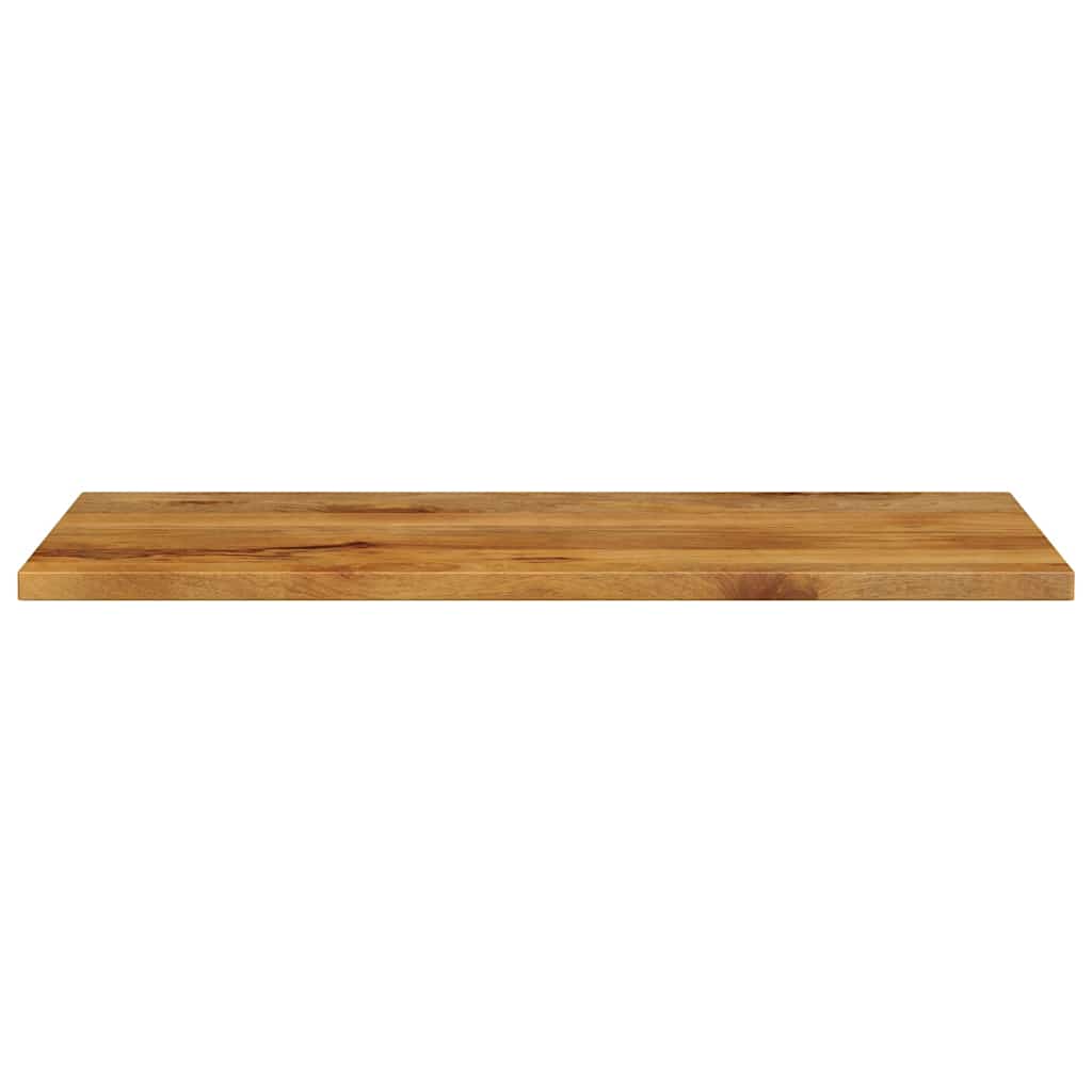 Piano per Tavolo 100x60x2,5cm Rettangolare Legno Massello Mango