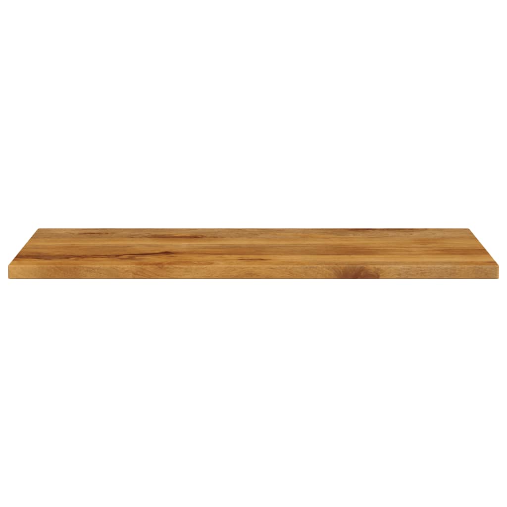 Piano per Tavolo 110x60x2,5cm Rettangolare Legno Massello Mango